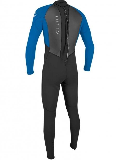 O'Neill REACTOR-2 3/2 BACK ZIP FULL férfi hosszú ujjú neoprén ruha fekete színben 3