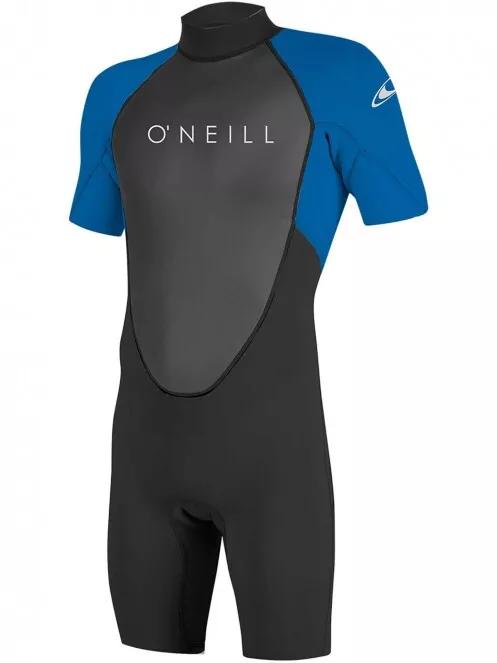 O'Neill Reactor-2 2mm Back Zip S/S Spring férfi rövid ujjú neoprén ruha fekete színben 2
