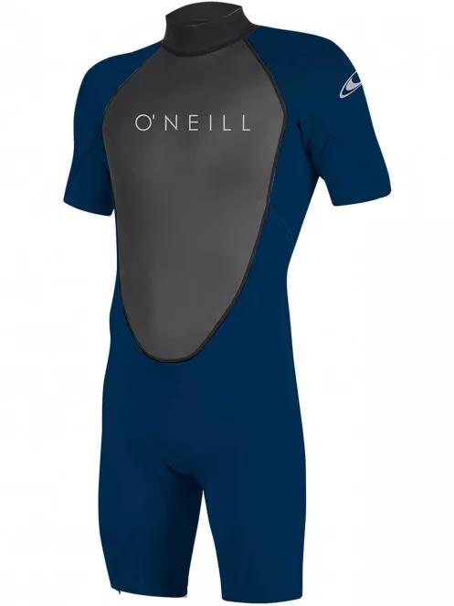 O'Neill Reactor-2 2mm Back Zip S/S Spring férfi rövid ujjú neoprén ruha sötétkék színben 2