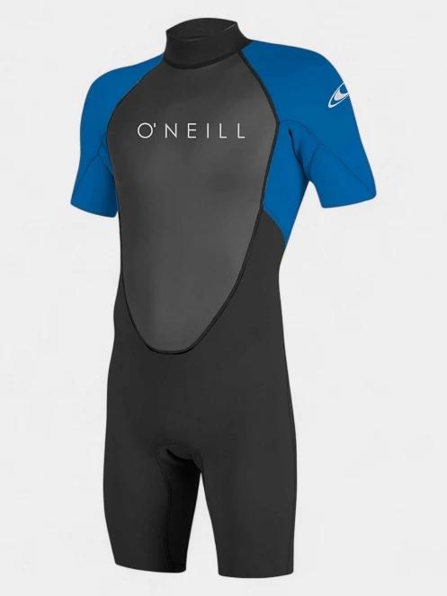 O'Neill REACTOR-2 2MM BACK ZIP S/S SPRING férfi rövid ujjú neoprén ruha fekete színben 2