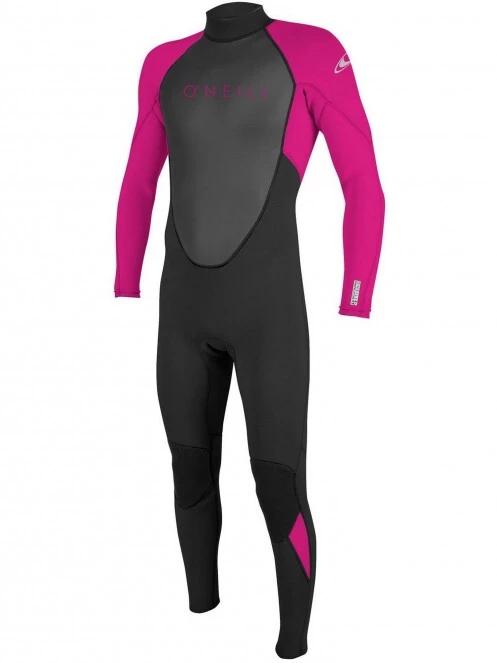 O'Neill YOUTH REACTOR-2 3/2 BACK ZIP FULL hosszú ujjú neoprén ruha fekete színben 2