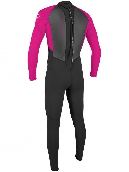 O'Neill YOUTH REACTOR-2 3/2 BACK ZIP FULL hosszú ujjú neoprén ruha fekete színben 3