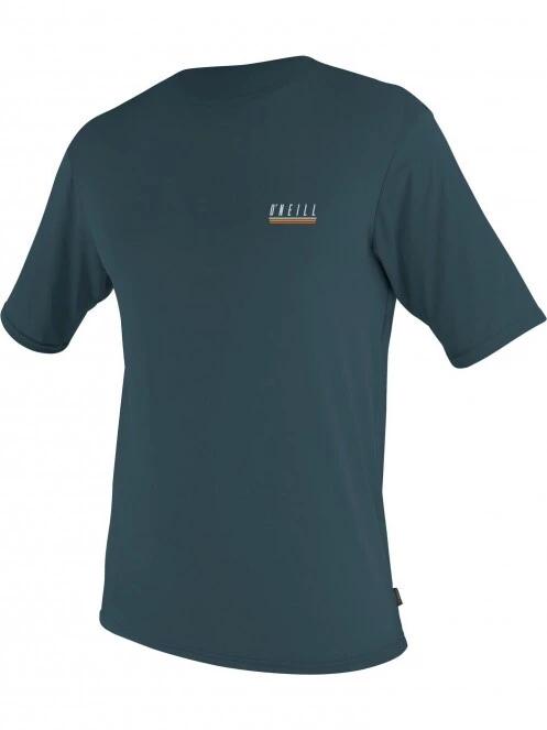 O'Neill Premium Skins Graphic S/S Sun Shirt férfi rövid ujjú lycra sötétkék színben 2