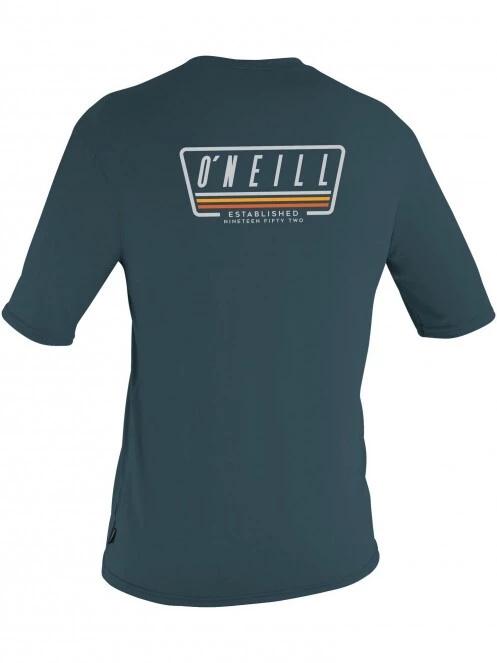 O'Neill Premium Skins Graphic S/S Sun Shirt férfi rövid ujjú lycra sötétkék színben 3