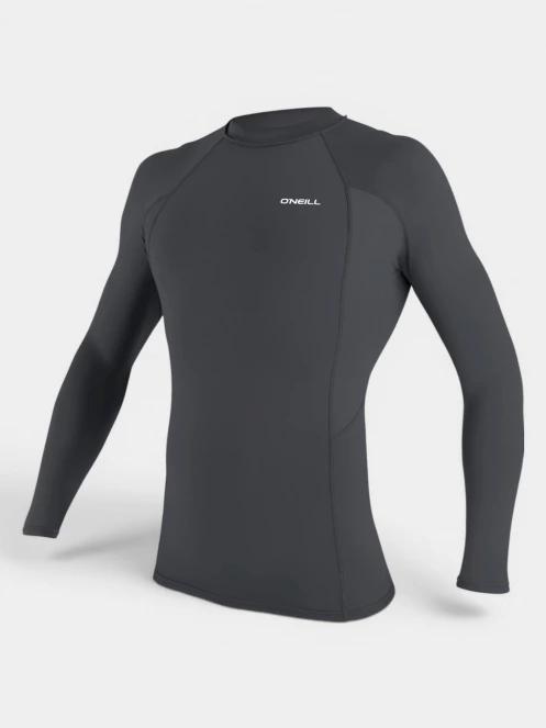 O'Neill Basic Skins L/S Rash Guard férfi hosszú ujjú lycra szürke színben 2