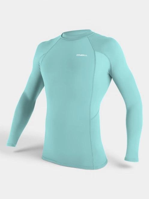 O'Neill Basic Skins L/S Rash Guard férfi hosszú ujjú lycra világoskék színben 2