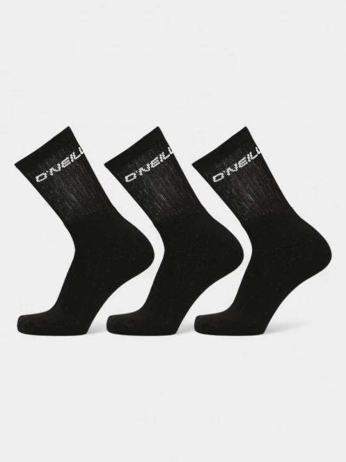O'Neill O'Neill Women Men Sport Socks 3-Pack zokni fekete színben 2