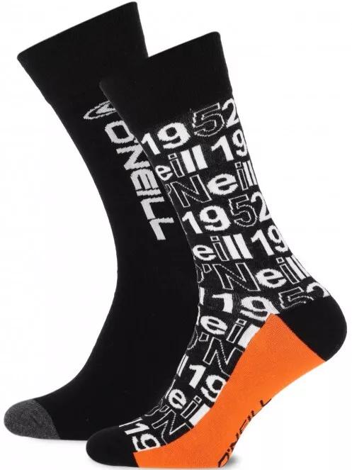 O'Neill Sock O'Neill 2-pack zokni fekete színben 2