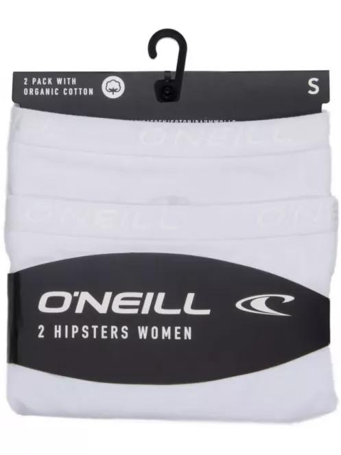 O'Neill Women hipster  plain 2-pack női alsónadrág fehér színben 4