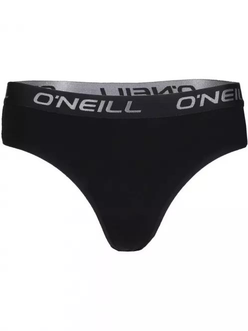 O'Neill Women brazilian O'Neill plain 2-pack női alsónadrág fekete színben 3