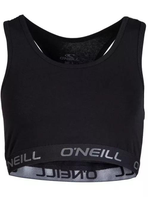 O'Neill Women short top  plain női top fekete színben 2