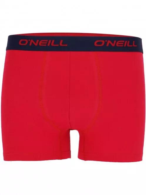 O'Neill Men boxer O'Neill plain 3-pack férfi alsónadrág szürke színben 3