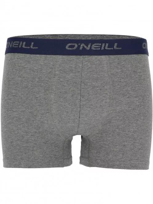 O'Neill Men boxer O'Neill plain 3-pack férfi alsónadrág szürke színben 5