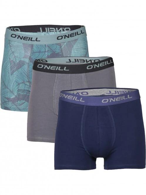 Men boxer O'Neill palm & plain 3-pack