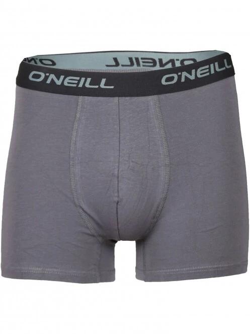 O'Neill Men boxer O'Neill palm & plain 3-pack férfi alsónadrág sötétkék színben 5