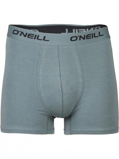 O'Neill Men boxer O'Neill camouflage & plain 3-pack férfi alsónadrág fekete színben 4