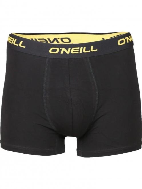 O'Neill Men boxer O'Neill camouflage & plain 3-pack férfi alsónadrág fekete színben 5