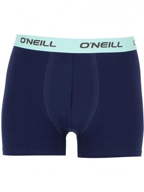O'Neill Men boxer O'Neill ikat & plain 3-pack férfi alsónadrág kék színben 5