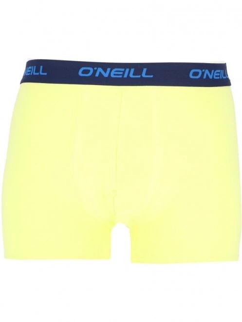 O'Neill Men boxer O'Neill side logo & plain 3-pack férfi alsónadrág kék színben 4