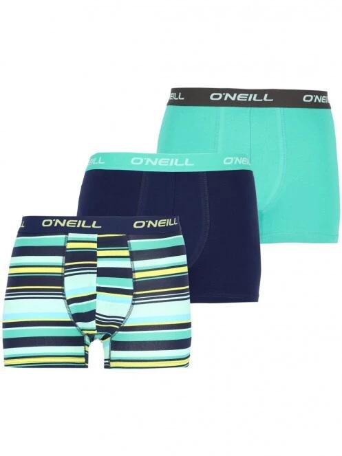 Men boxer O'Neill striped & plain 3-pack