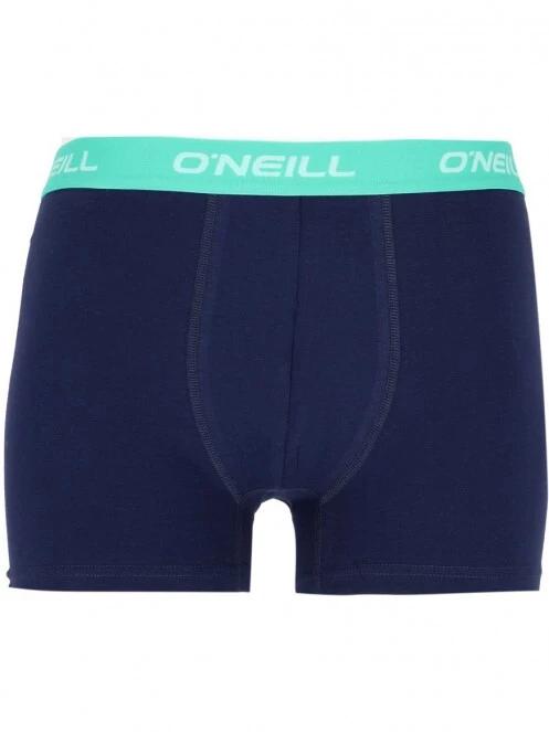 O'Neill Men boxer O'Neill striped & plain 3-pack férfi alsónadrág zöld színben 4