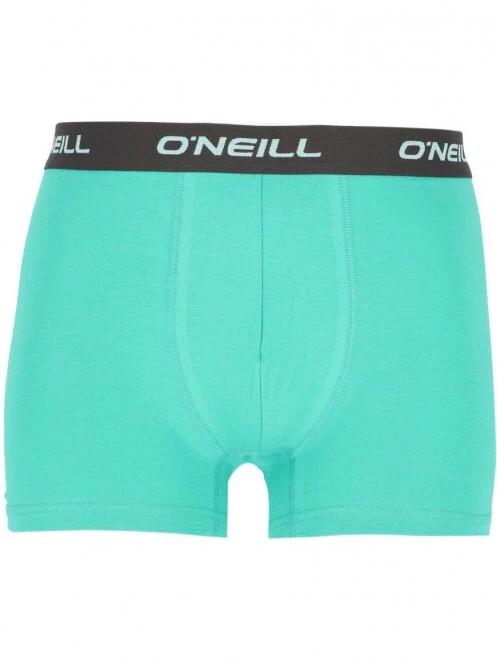 O'Neill Men boxer O'Neill striped & plain 3-pack férfi alsónadrág zöld színben 5
