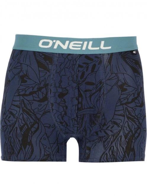 Men boxer O'Neill sea plants & plain 2-pack