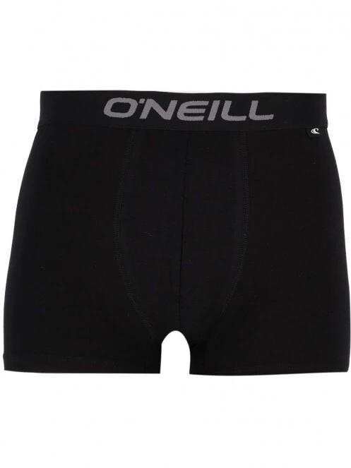 Men boxer O'Neill tropical flower & plain 2-pack