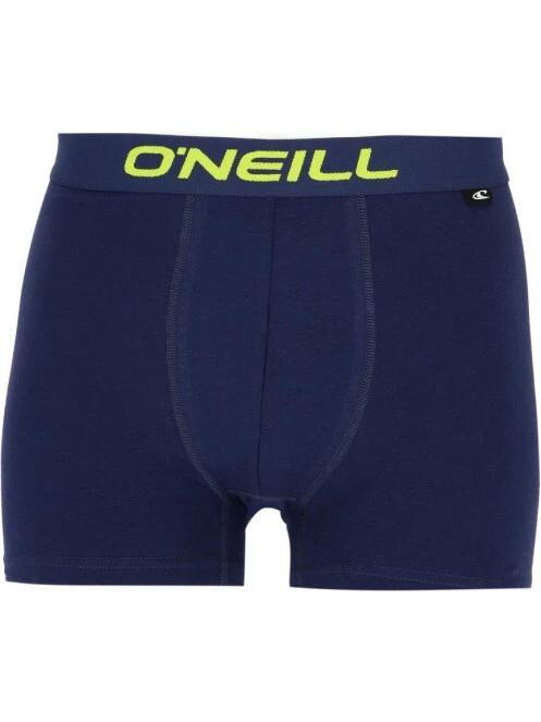 O'Neill Men boxer O'Neill first in last out & plain 2-pack férfi alsónadrág kék színben 4