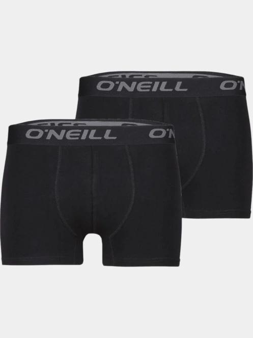 O'Neill Men Boxer O'Neill plain 2-pack férfi alsónadrág fekete színben 2