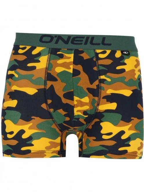 O'Neill Men boxer O'Neill camo & plain 2-pack férfi alsónadrág multikolor színben 3