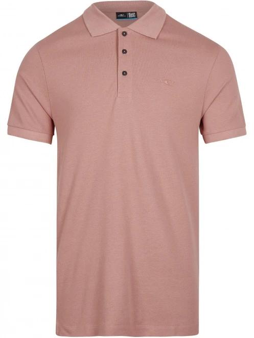 O'Neill O`Neill Small Logo Polo férfi galléros póló rózsaszín színben 2