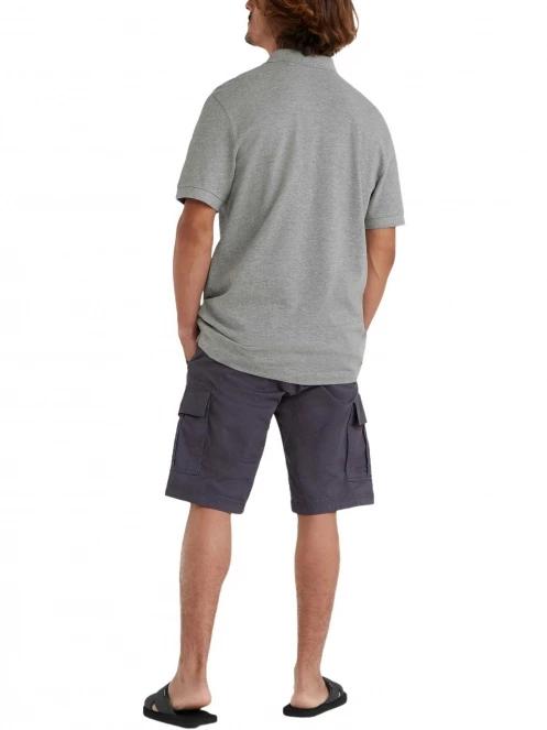 O'Neill O`Neill Small Logo Polo férfi galléros póló szürke színben 5