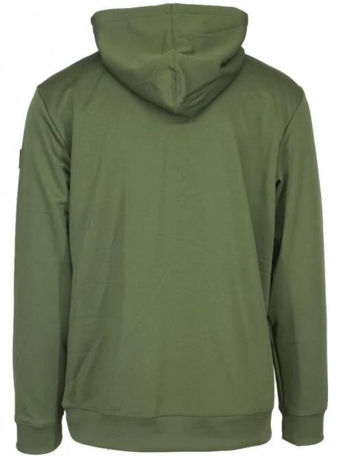 O'Neill Rutile Solid Hooded Fleece férfi kapucnis pulóver oliva színben 5