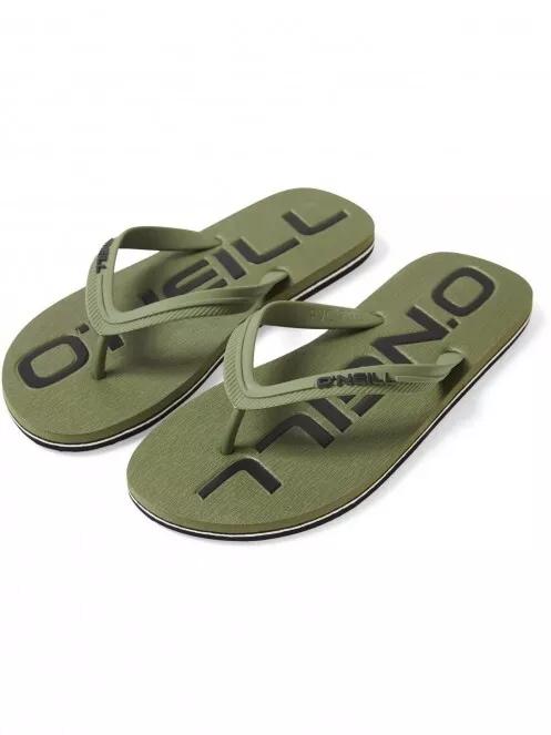 O'Neill Profile Logo Sandals férfi papucs zöld színben 2