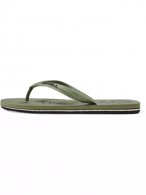 O'Neill Profile Logo Sandals férfi papucs zöld színben 3