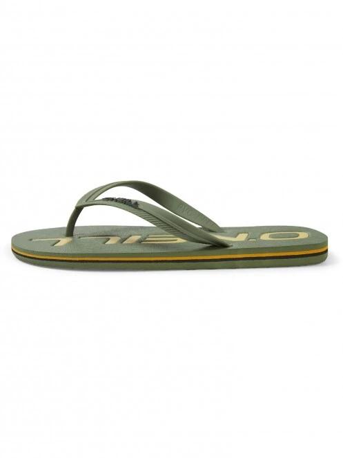 O'Neill Profile Logo Sandals férfi papucs oliva színben 2