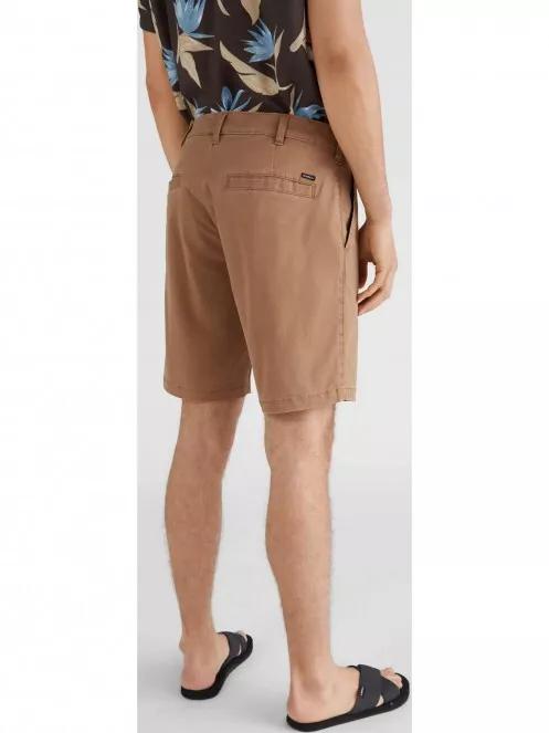 O'Neill Friday Night Chino Shorts férfi farmer rövidnadrág barna színben 3
