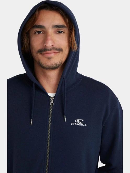 O'Neill O'Neill Small Logo FZ Hoodie férfi kapucnis pulóver sötétkék színben 6