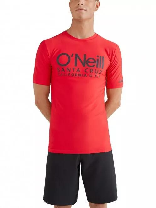 O'Neill Cali S/Slv Skins férfi rövid ujjú lycra piros színben 2