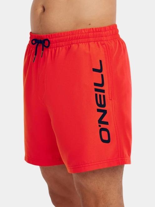 O'Neill Cali 16'' Swimshorts férfi fürdőnadrág piros színben 5