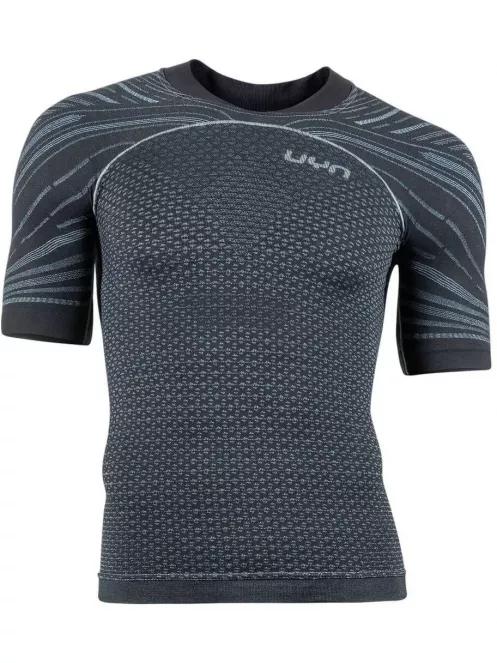 UYN Man Running Coolboost Shirt SH_SL férfi rövid ujjú sport póló szürke színben 2