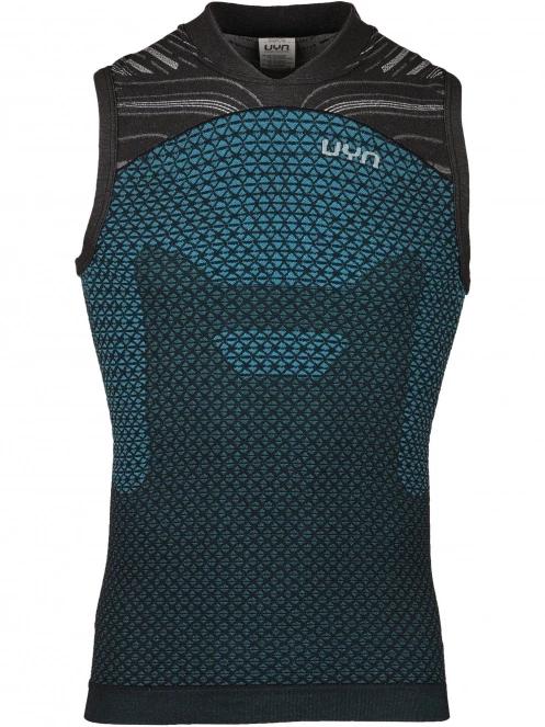 UYN Man Running Coolboost Sleeveless férfi rövid ujjú sport póló szürke színben 2