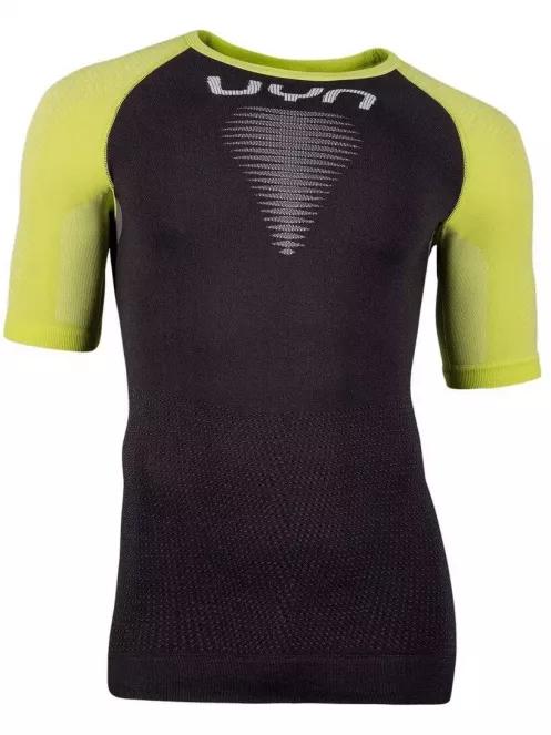 UYN Man Marathon Shirt SH_SL férfi rövid ujjú sport póló fekete színben 2