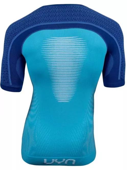 UYN Man Marathon Shirt SH_SL férfi rövid ujjú sport póló kék színben 4