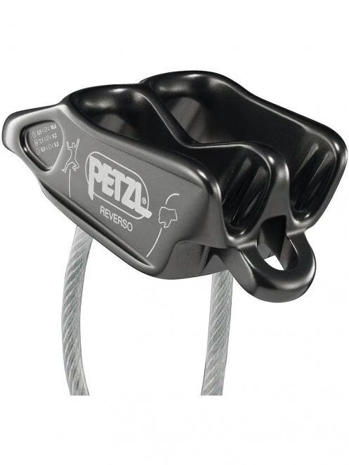 Petzl Belay Device Reverso biztosító eszköz szürke színben 2