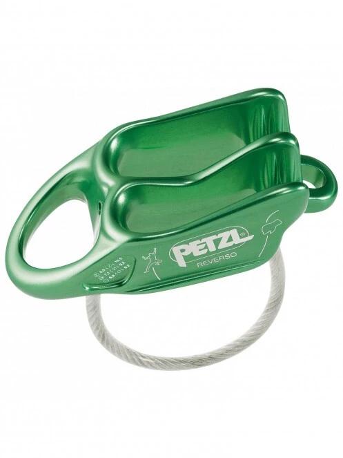 Petzl Belay Device Reverso biztosító eszköz zöld színben 2