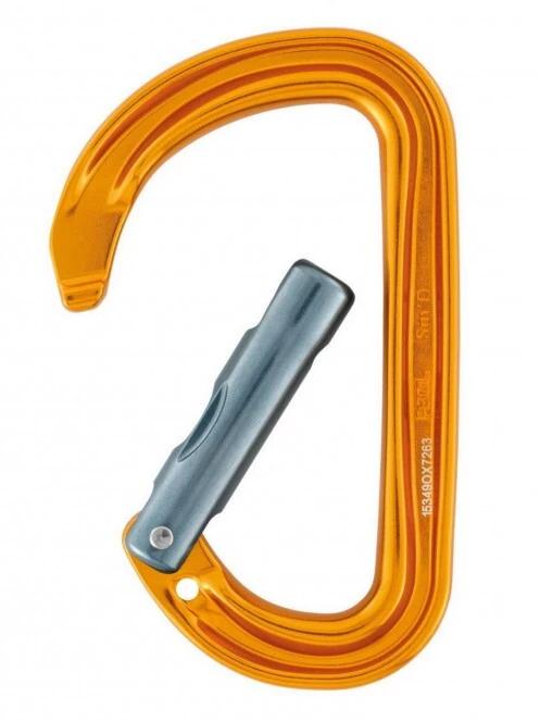 Petzl SM'D WALL karabiner narancssárga színben 3