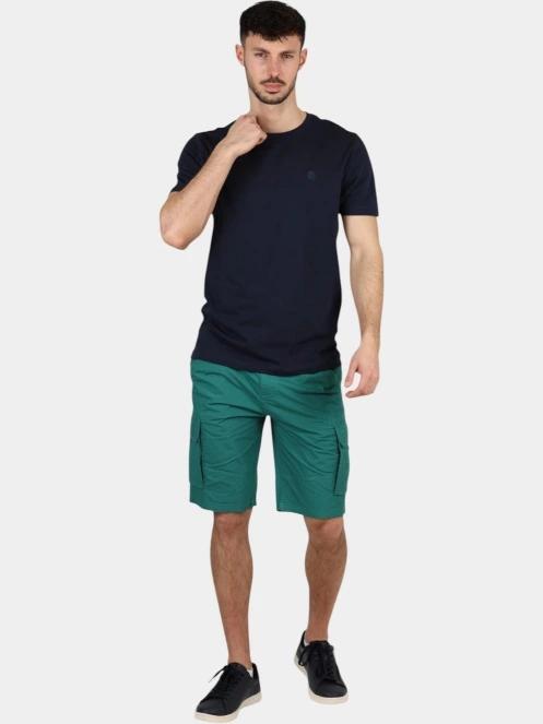 TBS Pieretee férfi rövid ujjú póló sötétkék színben 6