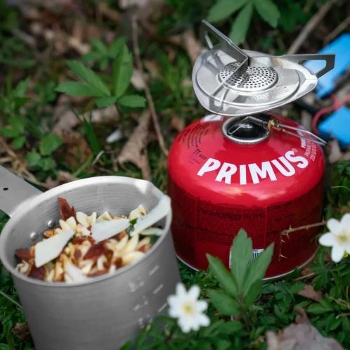 Primus Essential Trail KIT kompakt főző piros színben 11